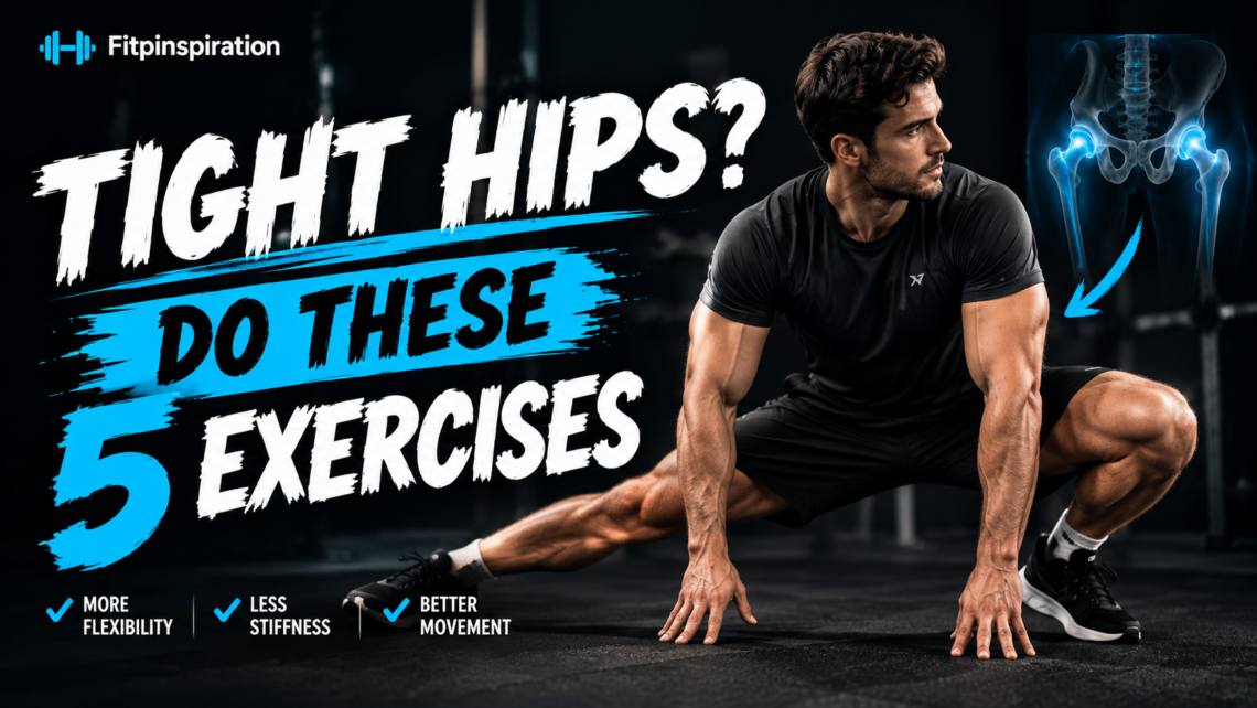5 hip mobility exercises for tight hips and better movement